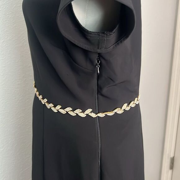 Show Me Your Mumu Black Sequin Belt Dress Size XL - Picture 6 of 9